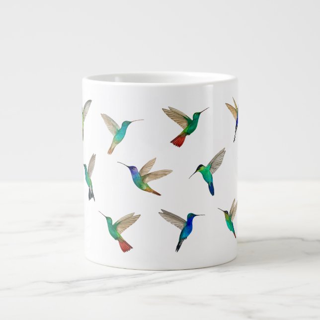Caneca De Café Grande Hummingbird (Frente)