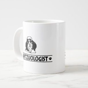 Caneca De Café Grande Humorístico Shih Tzu