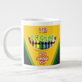 Caneca De Café Grande "I R GRUNT" Personalizável 20oz