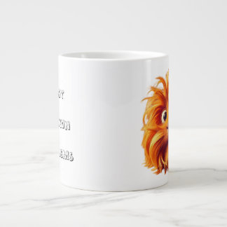 Caneca De Café Grande Ich hab meine eigenen Probleme – Sag’s mit Stil!