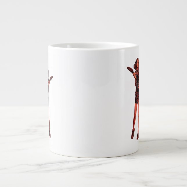Caneca De Café Grande Iga Swiatek (Frente)