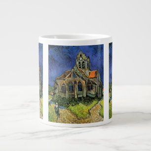Caneca De Café Grande Igreja em Auvers-sur-Oise por Vincent van Gogh