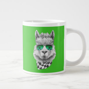 Caneca De Café Grande Ilama da Califórnia