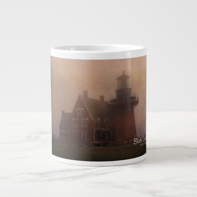 Caneca De Café Grande Ilha Block (Frente)