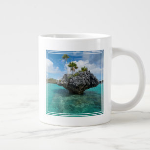 Caneca De Café Grande Ilhas De Cogumelo Nas Fiji