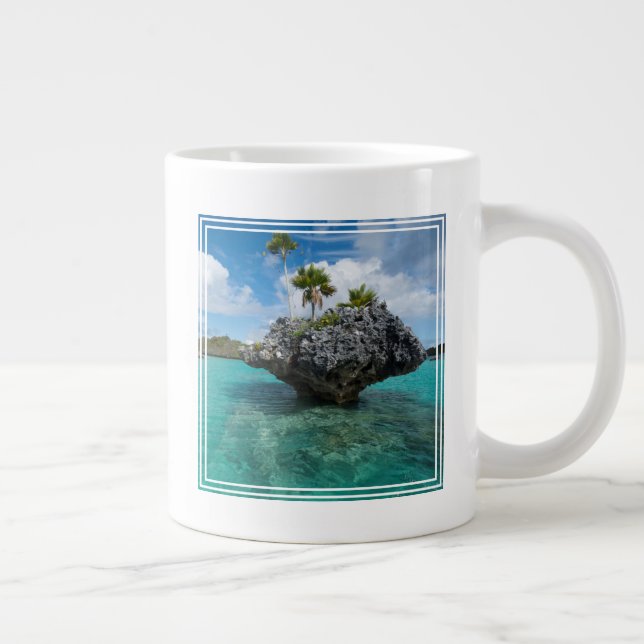 Caneca De Café Grande Ilhotas Cogumelo em Fiji (Direita)