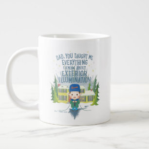 Caneca De Café Grande Iluminação Exterior das Férias de Natal