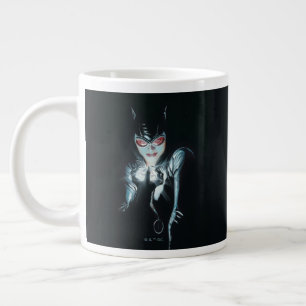 Caneca De Café Grande Ilustração da Capa do Batman Catwoman Faces of Evi