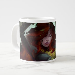 Caneca De Café Grande Ilustração da Ivy Venenosa por Crise Infinita
