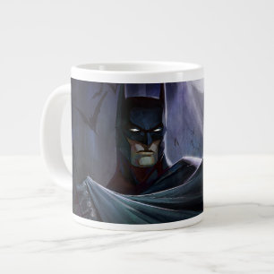 Caneca De Café Grande Ilustração Infinita de Batman de Crise