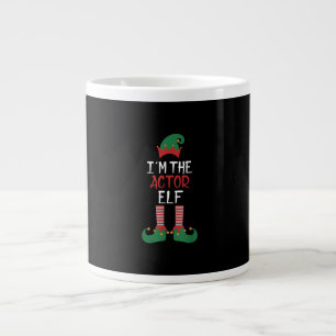 Caneca De Café Grande Im Ator Elf - Familiar de Natal