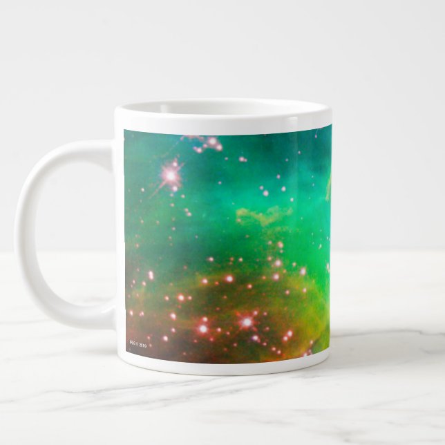 Caneca De Café Grande Imagem Galáxia do Cluster da Nebula de Tarantula (Esquerda)