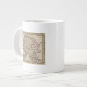 Caneca De Café Grande Império Austríaco, Itália, Turquia na Europa, G
