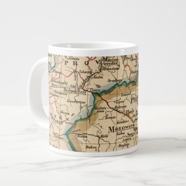 Caneca De Café Grande Império Prussiano (Frente Esquerda)
