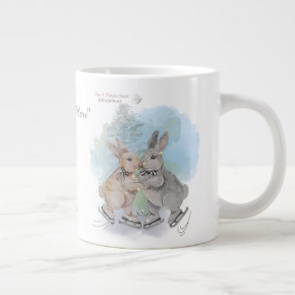 Caneca De Café Grande Impressão da série "Pipa & Marlow" da Boganhues