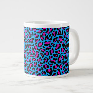 Caneca De Café Grande Impressão de leopardo