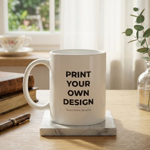 Caneca De Café Grande Impressão Personalizada Imprimindo o Meu Sob Enc