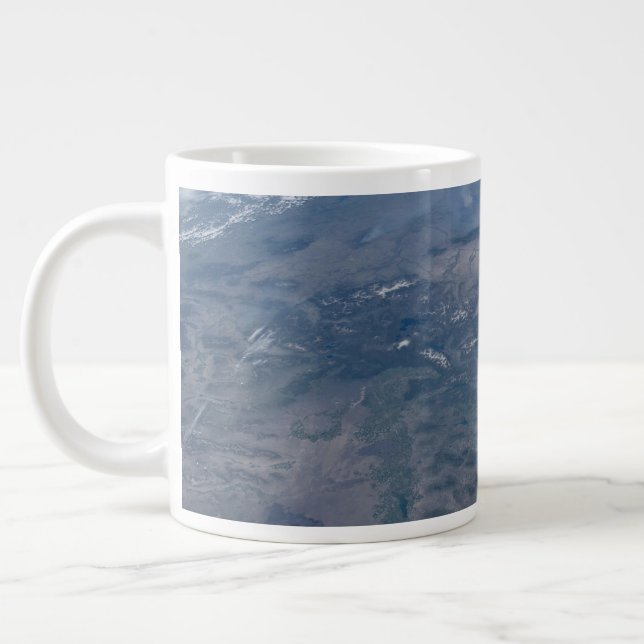 Caneca De Café Grande Incêndios Selvagens Nos Eua Ocidental E Sudoeste. (Esquerda)
