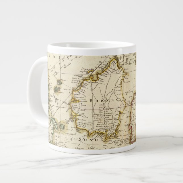 Caneca De Café Grande Índia 3 (Frente Esquerda)