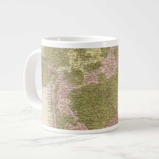 Caneca De Café Grande Índia e Sri Lanka (Frente Esquerda)