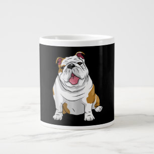 Caneca De Café Grande Inglês Bulldog Incrível Engraçado Cães-do-cach