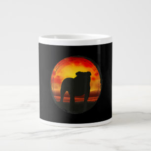 Caneca De Café Grande Inglês Bulldog Oferta Para Mulheres Homens Crian