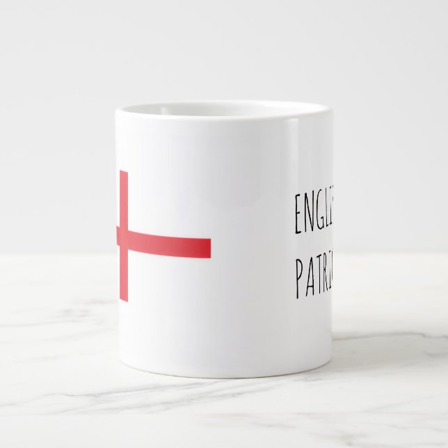 Caneca De Café Grande Inglês Patriot Mug (Frente)