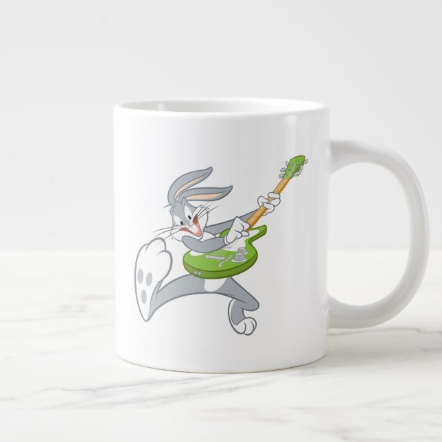 Caneca De Café Grande INSETOS BUNNY™ Acionando Violão (Direita)