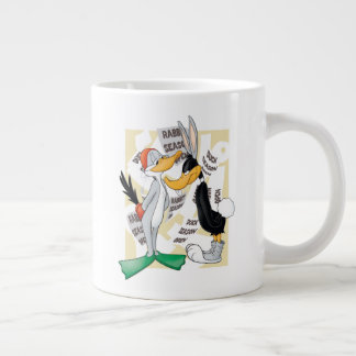Caneca De Café Grande INSETOS BUNNY™ E DAFFY DUCK™ prontos para a estaçã