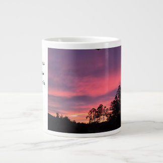 Caneca De Café Grande Inspiração Sunset
