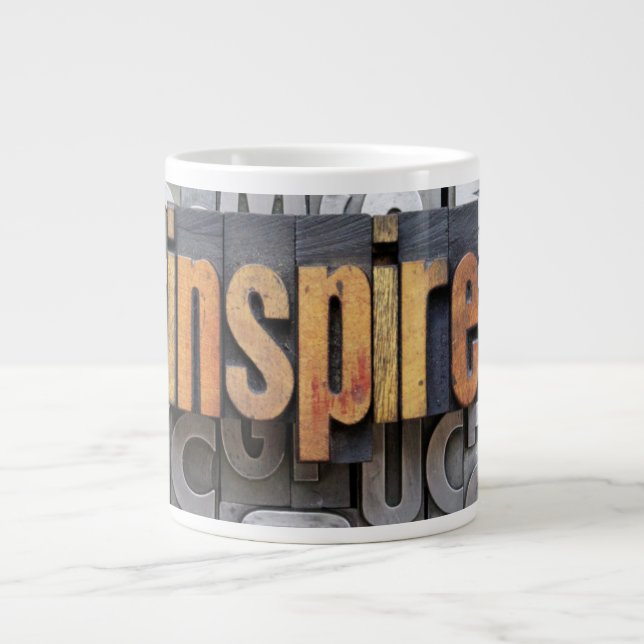 Caneca De Café Grande Inspire (Frente)