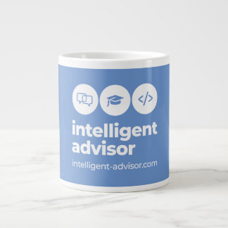 Caneca De Café Grande Intelligent-Advisor.com Mug 2021 - Escuro Extra Gr