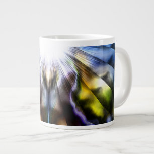 Caneca De Café Grande Intermitência De Luz