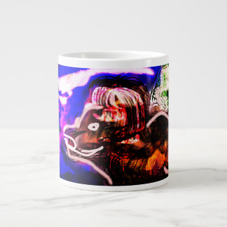 Caneca De Café Grande Inverno do lobo legal