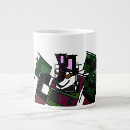 Caneca De Café Grande inverno rouco