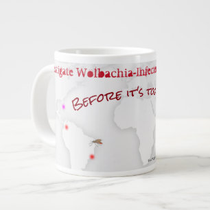 Caneca De Café Grande Investigue Wolbachia 20 oz. Mug by RoseWrites