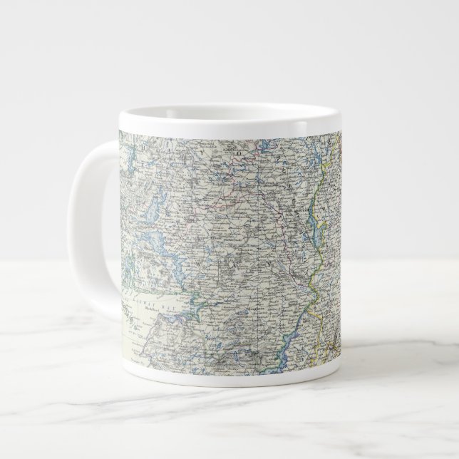 Caneca De Café Grande Irlanda 9 (Frente Esquerda)