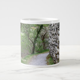 Caneca De Café Grande Irlanda, Muro de Pedra, County Cork, Fotografia