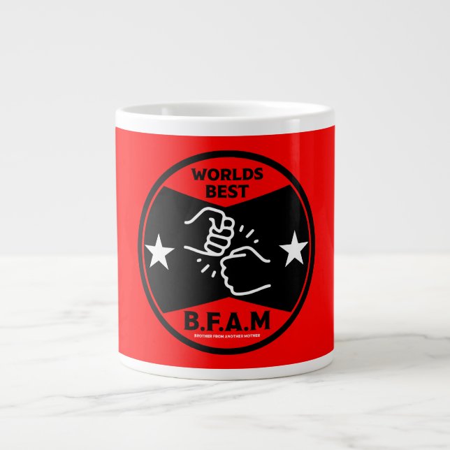 Caneca De Café Grande Irmão De Outra Mãe (Frente)