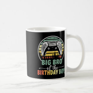 Caneca De Café Grande Irmão Do Jogador De Vídeo Birthday Boy Que 