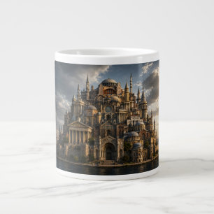 Caneca De Café Grande Istambul Através dos Tempos   Paisagem Urbana Lend