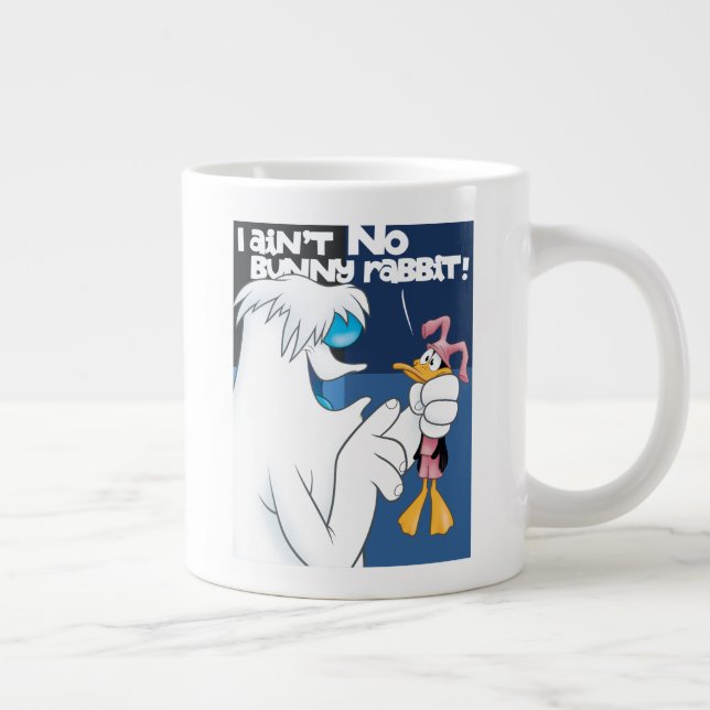 Caneca De Café Grande "I't No Bunny Rabbit" Hugo & DAFFY DUCK™ (Direita)