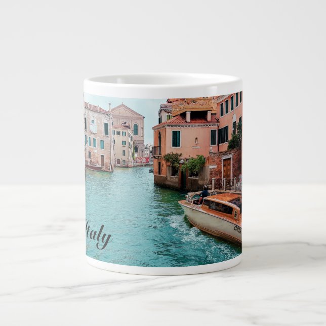 Caneca De Café Grande Itália Venice Coffee Mug (Frente)