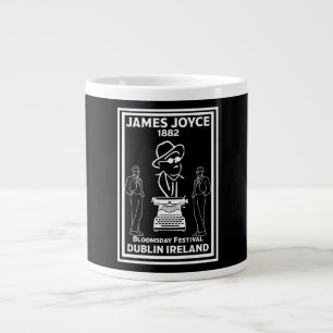 Caneca De Café Grande James Joyce Dublin Irlanda