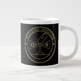 Caneca De Café Grande Janto Domingo Jumbo
