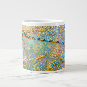 Caneca De Café Grande Jardim Botânico Pintura em Acrílico de Paisagem