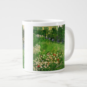 Caneca De Café Grande Jardim de Daubigny, Vincent Van Gogh. lindo