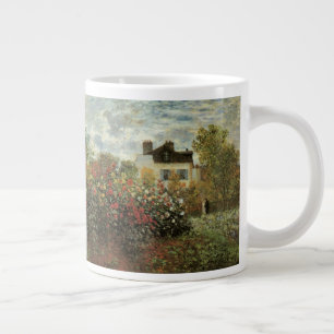 Caneca De Café Grande Jardim de Monet na Argentina por Claude Monet