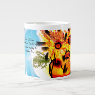 Caneca De Café Grande Jesus ama