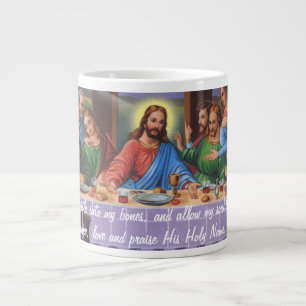 Caneca De Café Grande Jesus Último Touro
